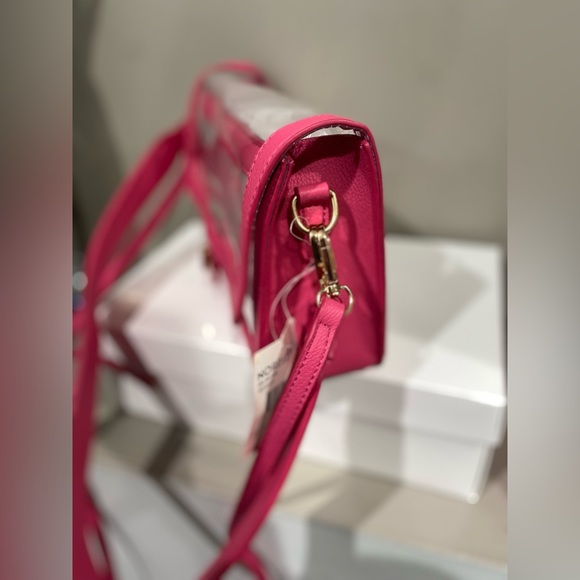 Mail + Lili Jessie Vegan Leather Stadium Crossbody bag - Picture 4 of 15